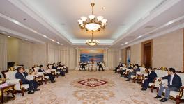 海螺水泥總經(jīng)理任勇會(huì)見中國工程院副院長徐德龍