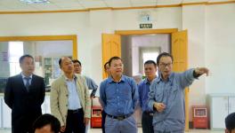 英德市市委常委、副市長何偉建到英德海螺指導(dǎo)工作