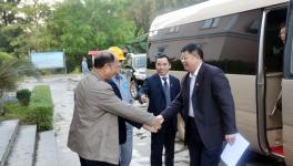 英德市市委書記汪耿東到英德海螺調研