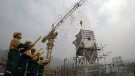 紅獅集團第2個“一帶一路”項目開始設(shè)備安裝