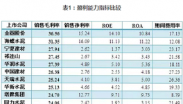 總結：2016年水泥上市企業(yè)財務指標排位戰(zhàn)