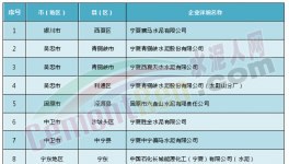 監(jiān)控 | 寧夏10家水泥企業(yè)將被重點監(jiān)控并公開相關信息