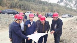 段致輝縣長帶隊到平陵街道和塔牌水泥廠調(diào)研