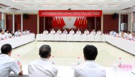 一條4500噸水泥熟料生產線點火試生產 　　