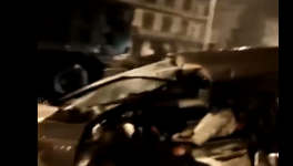 上饒一轎車與水泥罐車發(fā)生剮蹭 造成兩人當(dāng)場死亡