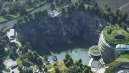 第一個建造在深坑的酒店