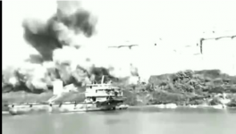 官方辟謠：水泥廠罐體粉塵泄漏形成巨蘑菇云非爆炸濃煙