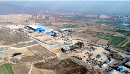 年產(chǎn)1000萬噸的多位一體水泥、混凝土、砂石項目建設(shè)神速！