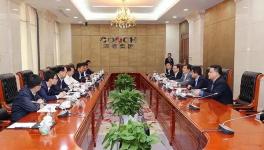 高登榜董事長會見同煤集團總經理崔建軍