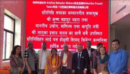 尼泊爾聯(lián)邦眾議院議長視察紅獅希望水泥