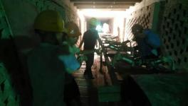 連夜搶修！萬(wàn)年青萬(wàn)年水泥廠原料車(chē)間窯尾接頭運(yùn)行中斷開(kāi)！