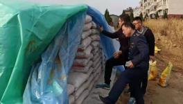 山東市場(chǎng)再現(xiàn)假水泥！現(xiàn)場(chǎng)查扣假冒“盾石”十余噸！