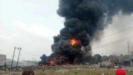 慘烈！卡車沖進(jìn)液化氣瓶堆引發(fā)爆炸！已致15人死亡！