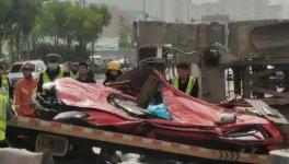 車禍遇難者家屬發(fā)聲稱水泥車超載超85%！