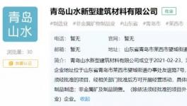 山水水泥于青島建“山水新建”公司，持股100%！