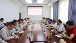 保定、洛陽(yáng)、新安中聯(lián)集體討論煙氣脫硝治理！