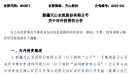 大手筆！海螺、天山、上峰又上項目了！