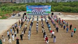 都安上峰2×5000t/d新型干法熟料水泥生產(chǎn)線一期項目峻工！