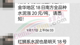 23個省水泥價格下跌！修復(fù)上漲來了！