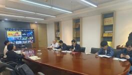 天津南極星隔熱材料董事長(zhǎng)劉禮龍到訪中材智能洽談合作交流