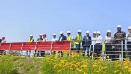 海外嘉賓到中材礦山項目參觀考察